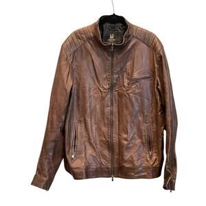 Misuri Firenze genuine leather jacket Size:60